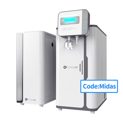 Хорошая цена 10L/H ASTM Ultra Pure Reverse Osmosis System Type I Лабораторный дистиллятор для воды онлайн